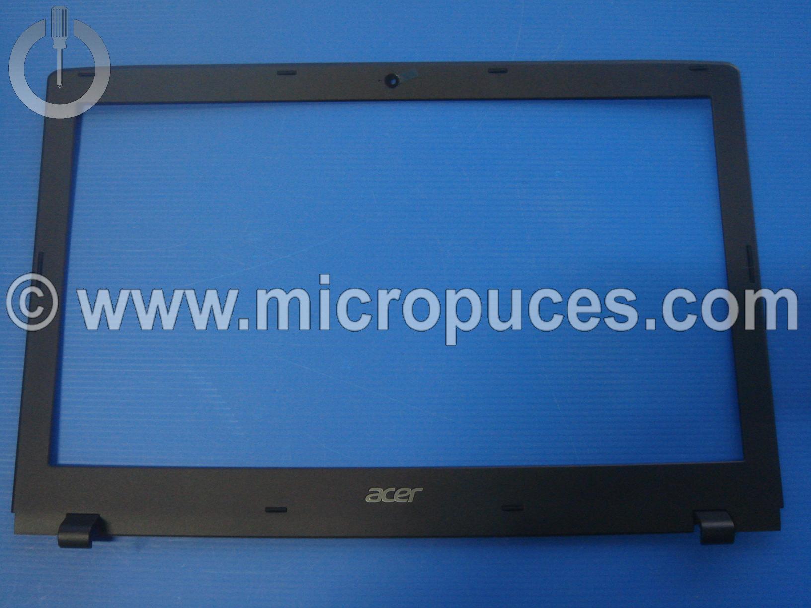 Plasturgie tour d'écran noire pour Acer Aspire E5 et TMP259-M