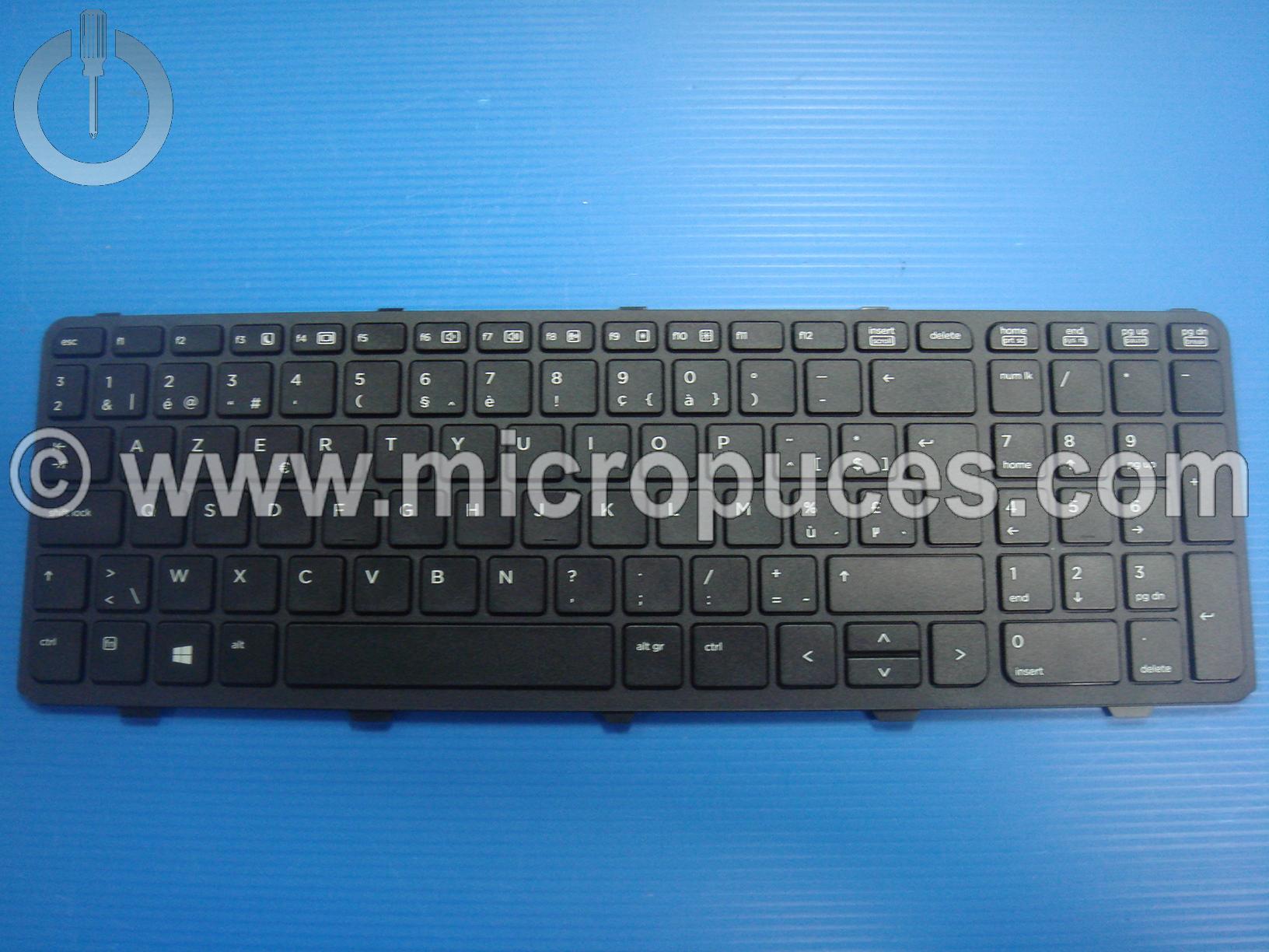 Clavier AZERTY Belge pour HP Probook 450 G2 455 G2 470 G2