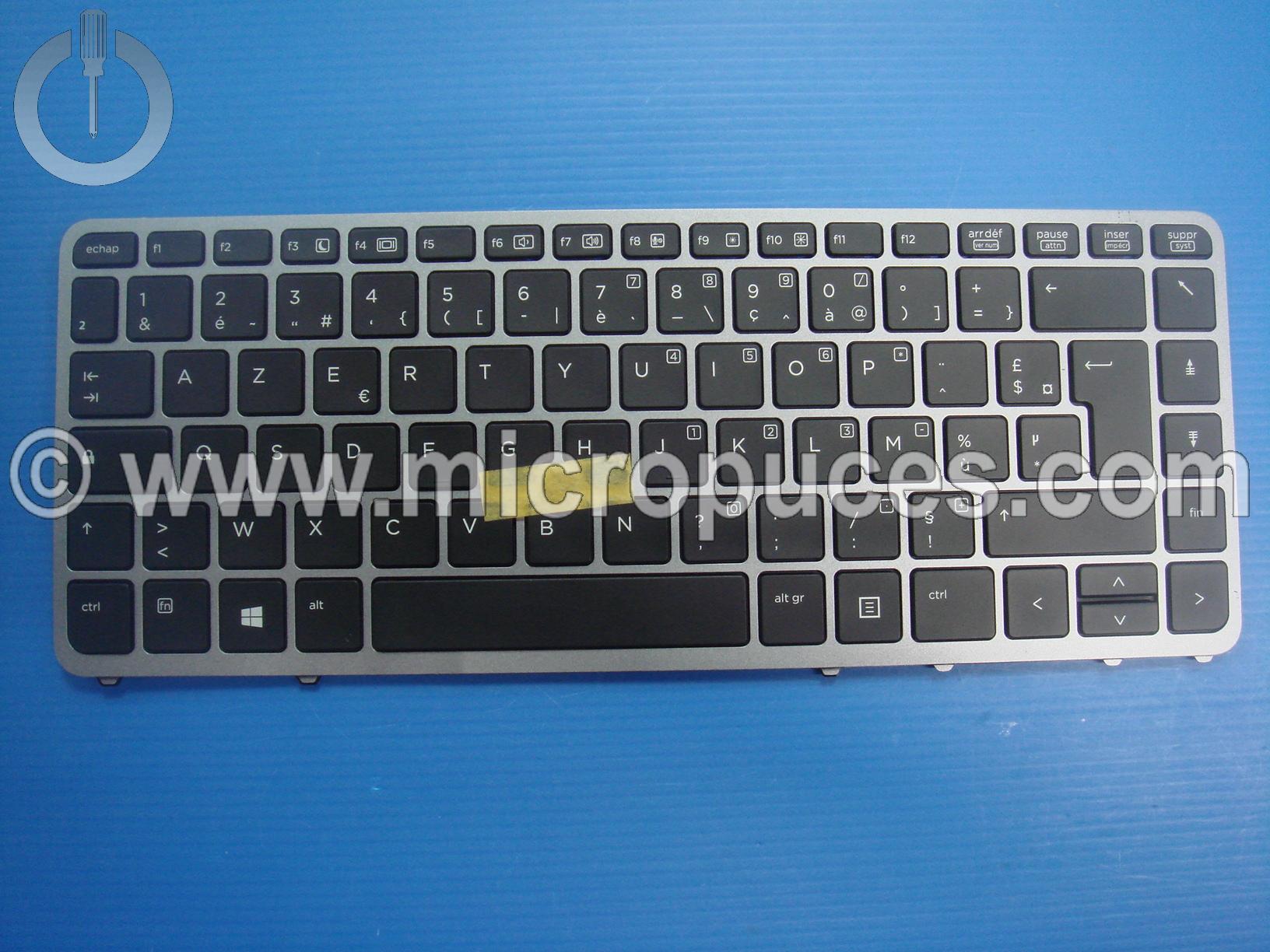 Clavier Azerty pour HP Elitebook G1 et G2