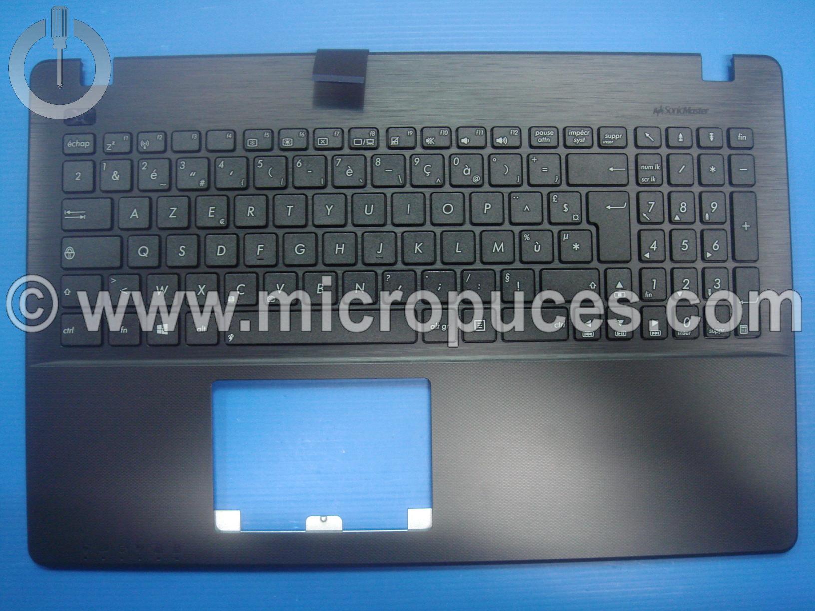 Clavier AZERTY + plasturgie noire pour ASUS P550