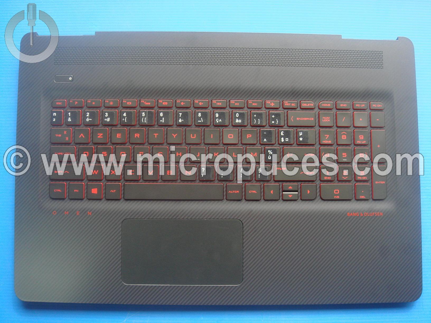 Clavier + top cover pour OMEN 17-W AZERTY