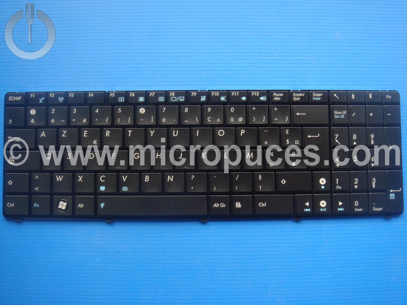 Clavier AZERTY pour ASUS F52 K51 K61 K70