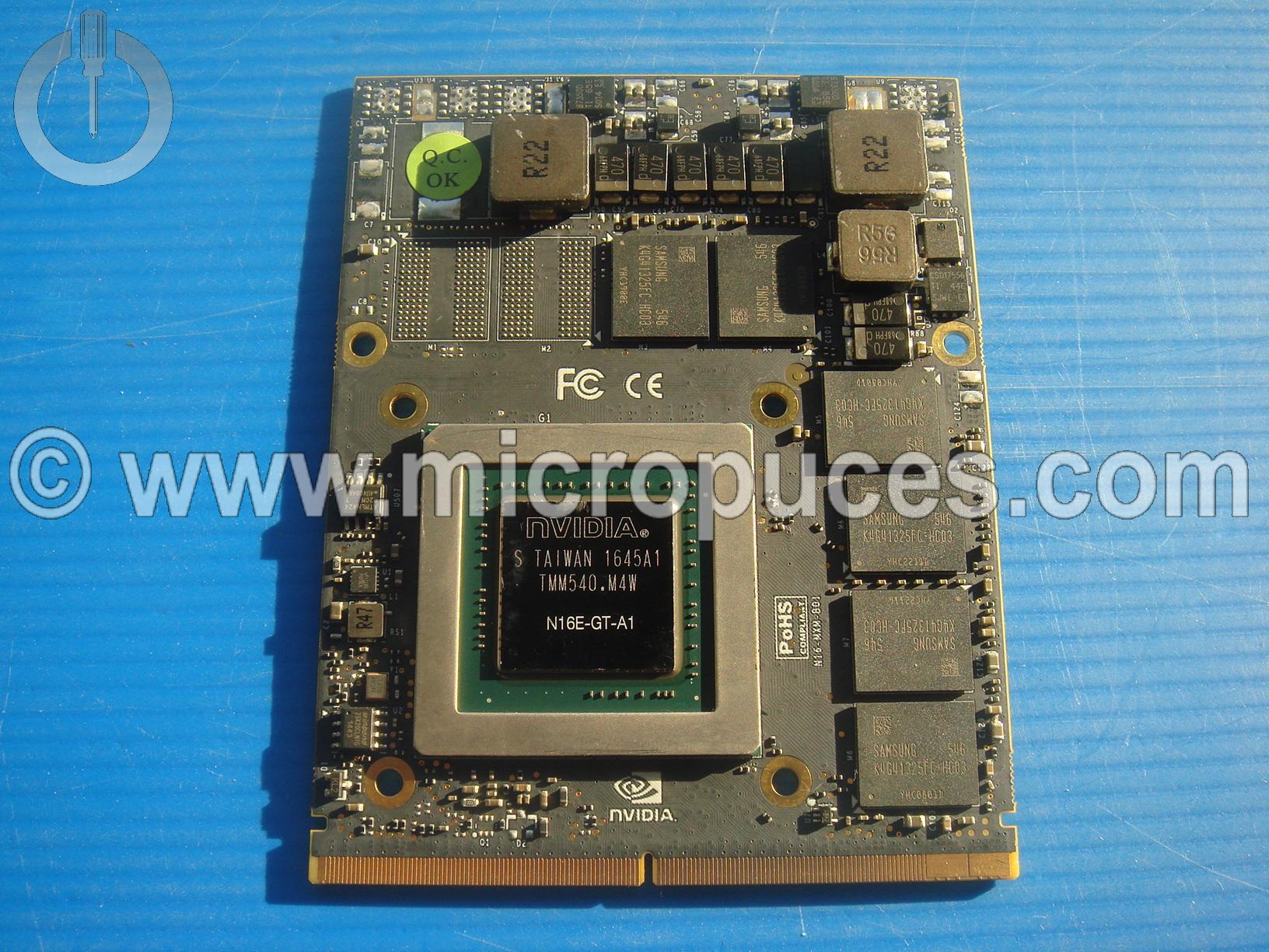 Carte NVIDIA GeForce GTX 970M