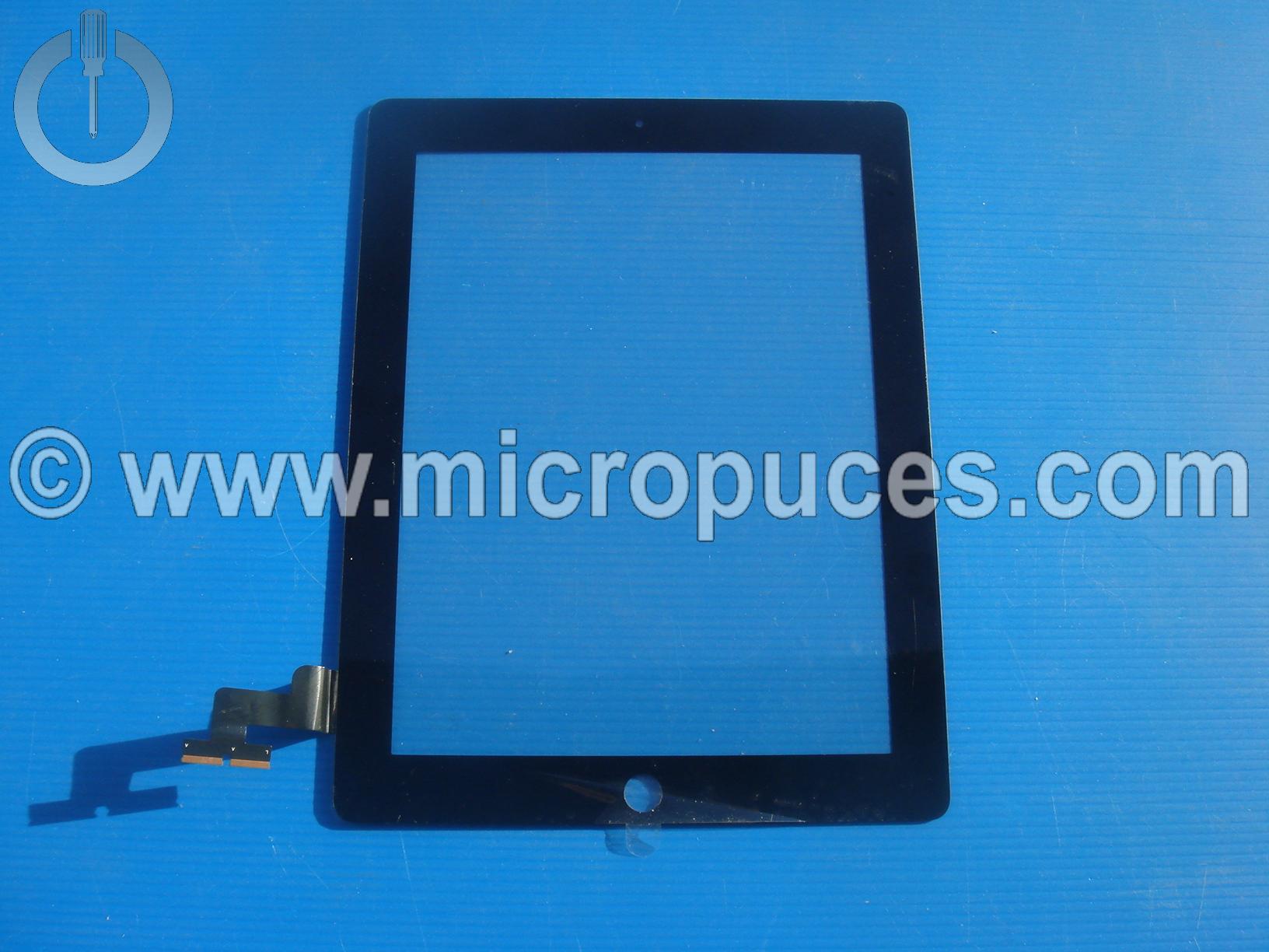 Vitre tactile de remplacement noire NEUVE pour iPad 2