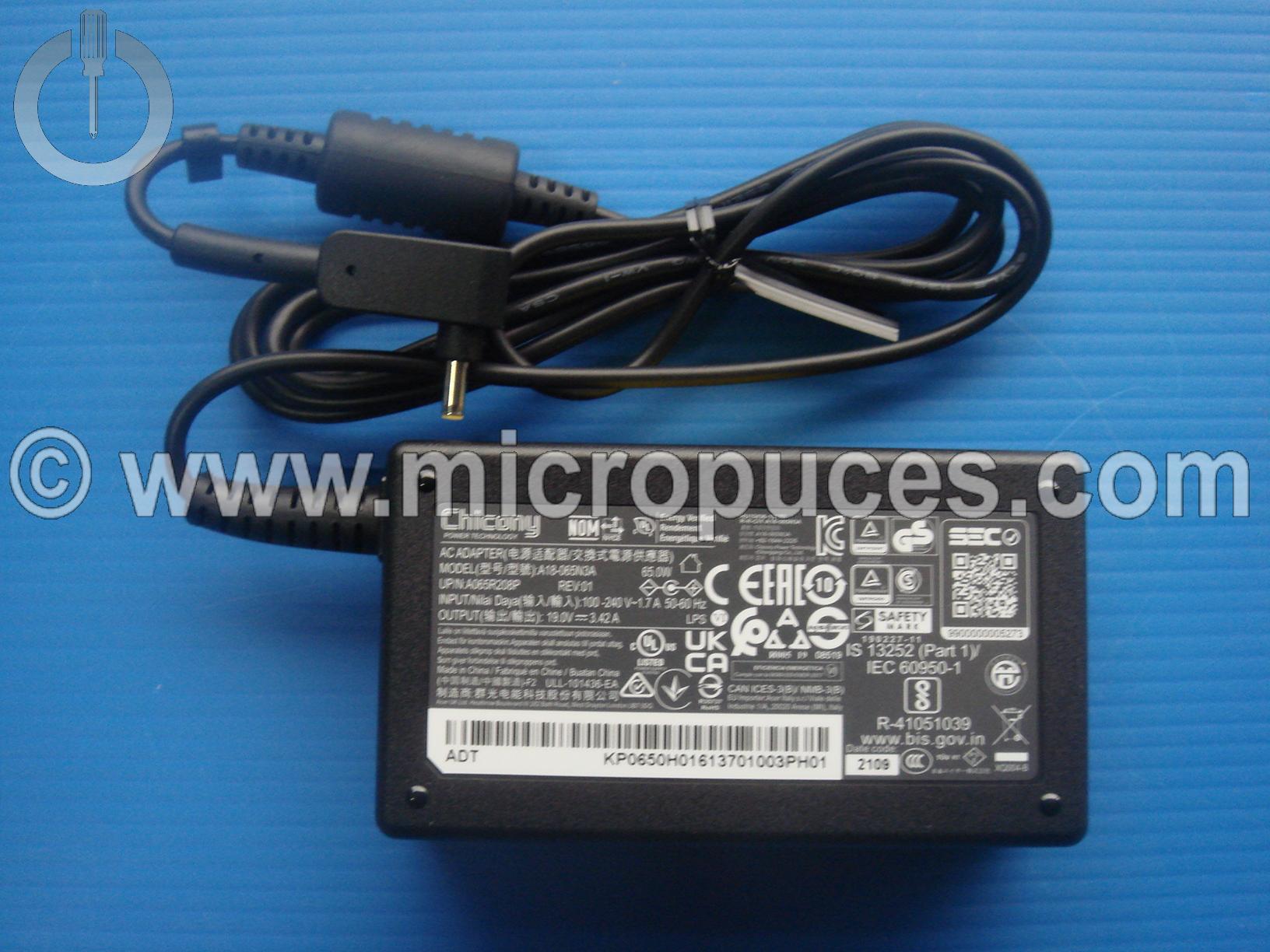 Chargeur pour Acer TravelMate TMP414-51