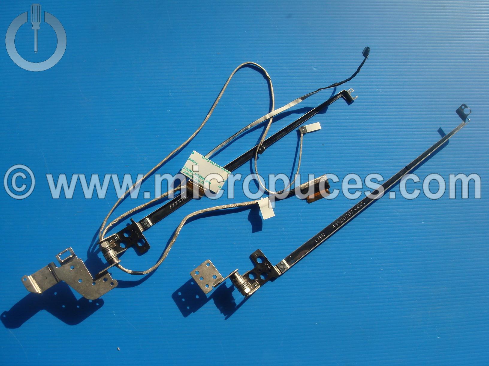 Charnires + nappe vido pour LENOVO Flex 2 15