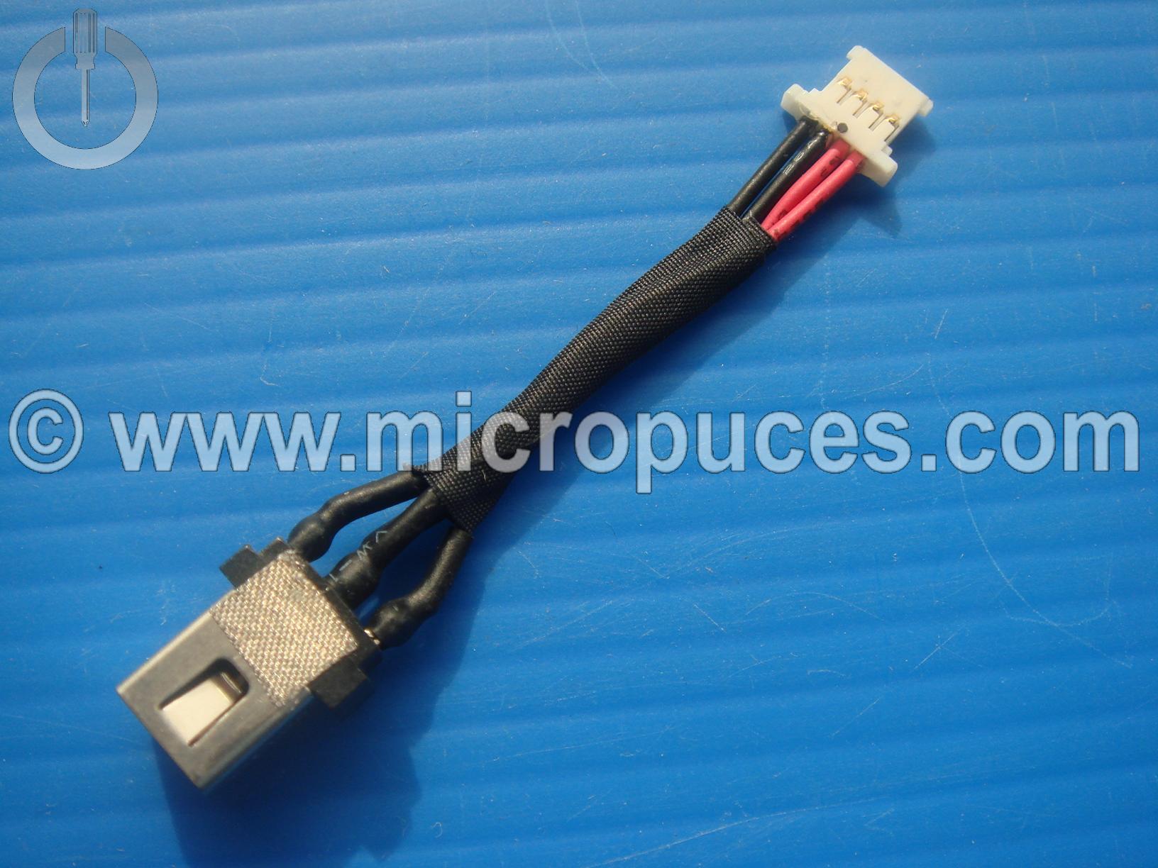 Cable d'alimentation pour Lenovo Ideapad S340-15