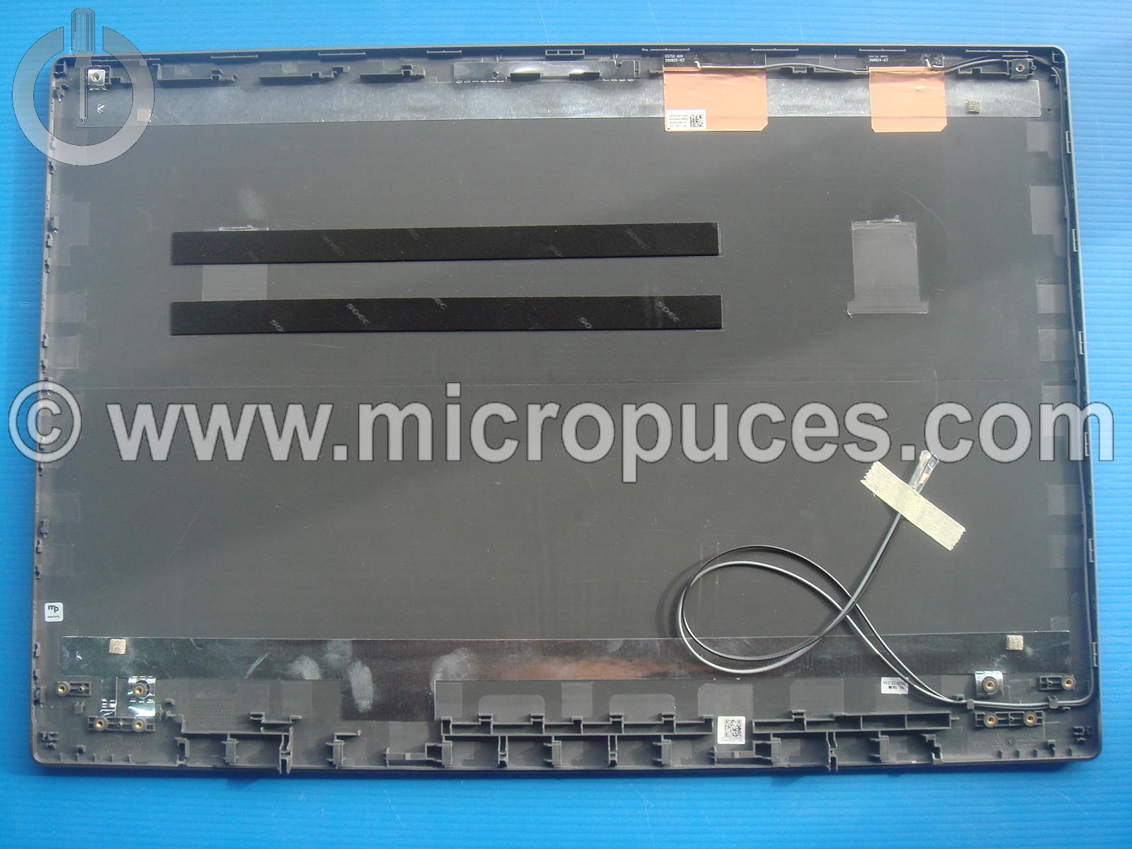 Plasturgie d'écran arrière pour LENOVO Ideapad 3 17IIL05 gris foncé
