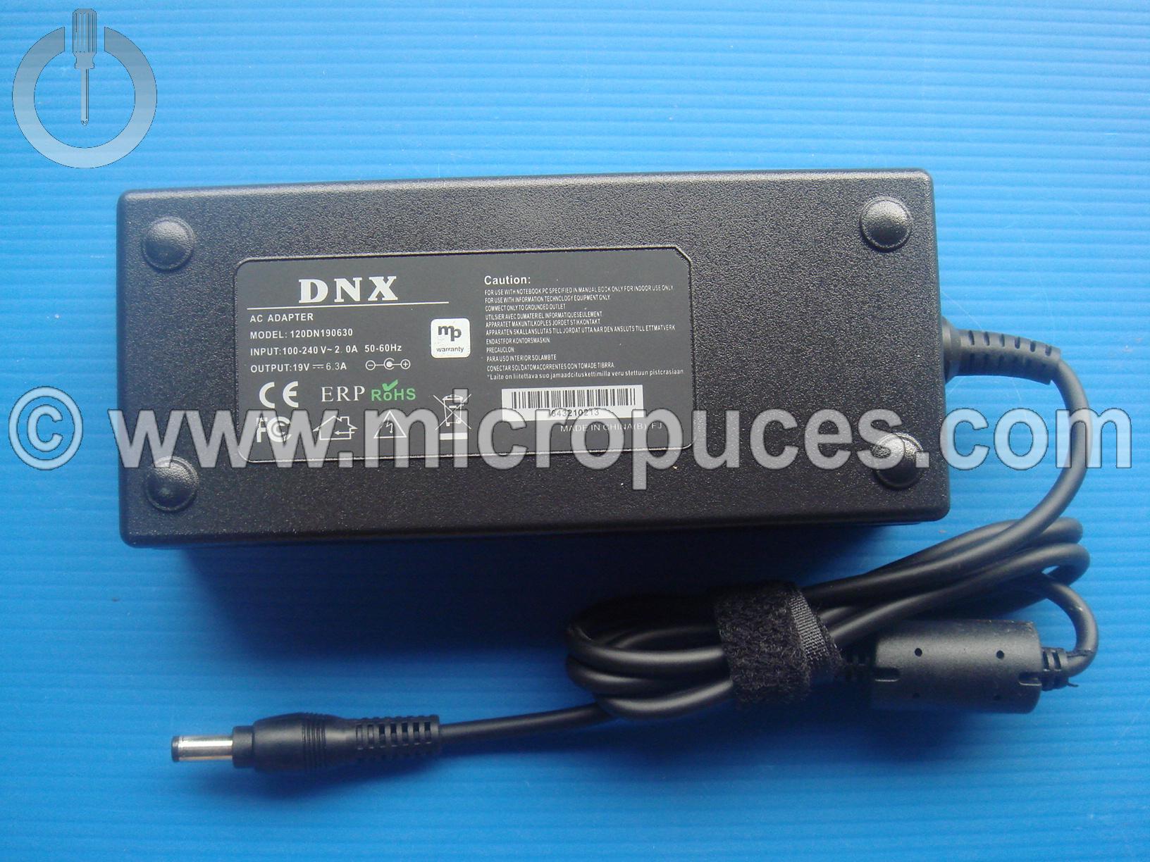 Chargeur 19V 6,3A 150W pour MSI