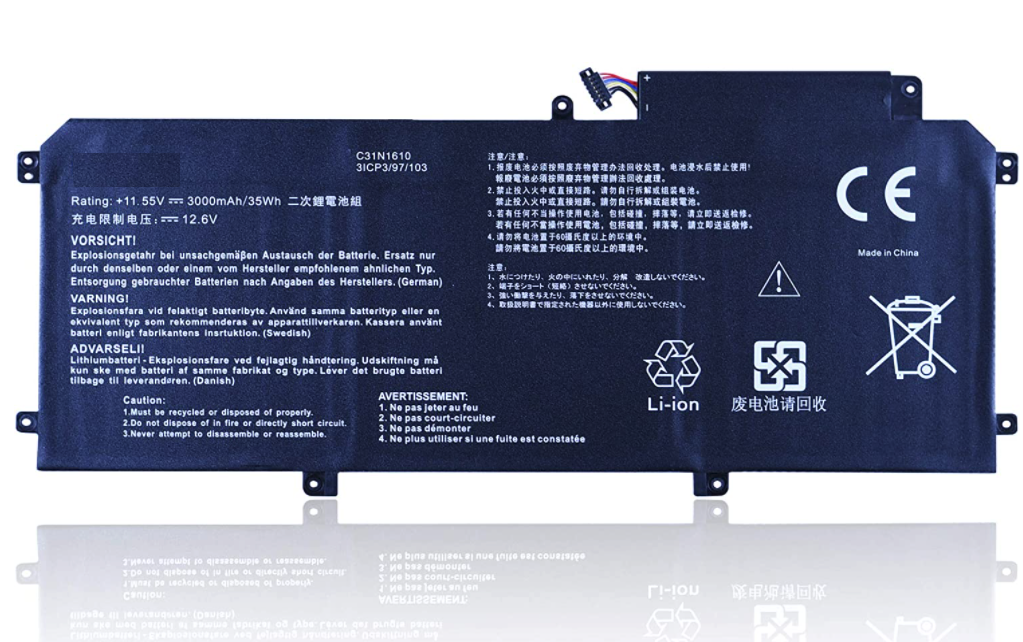 Batterie de remplacement pour ASUS UX330