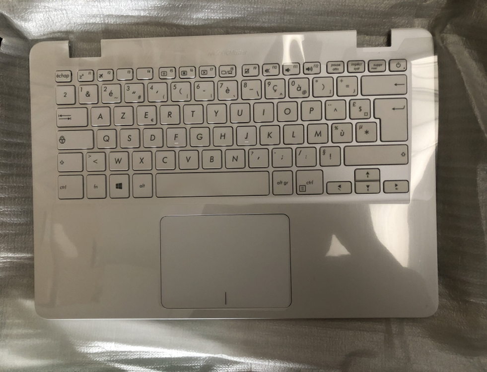 Clavier  + plasturgie de dessus pour ASUS Vivobook X405 gris