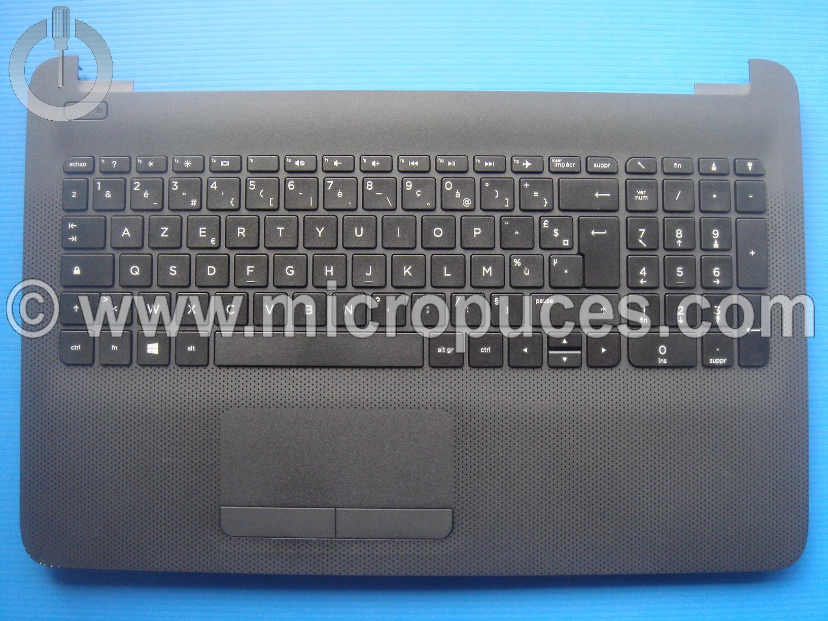 Clavier + plasturgie noir AZERTY pour HP Pavilion 15-a 15-b ( Grade B )