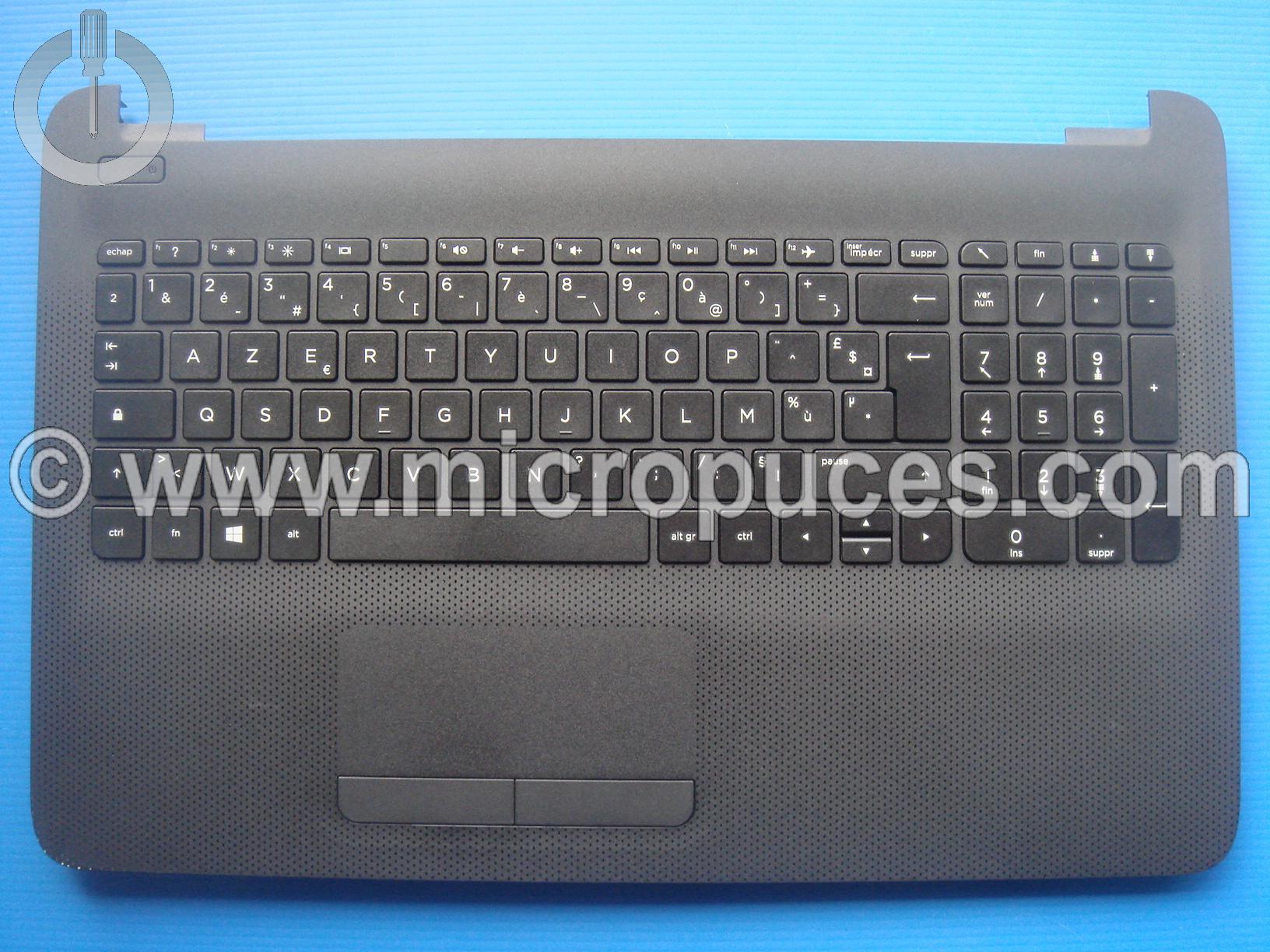 Clavier + top case noir AZERTY pour HP Pavilion 15-a 15-b ( Grade B )