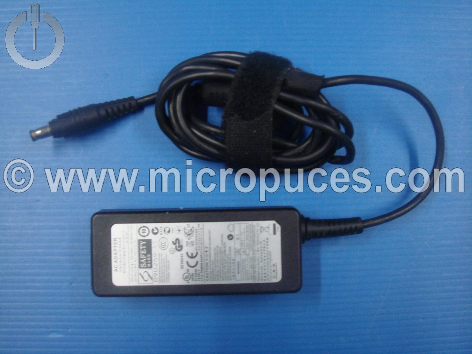 Chargeur Alimentation 19V 2.1A pour Samsung