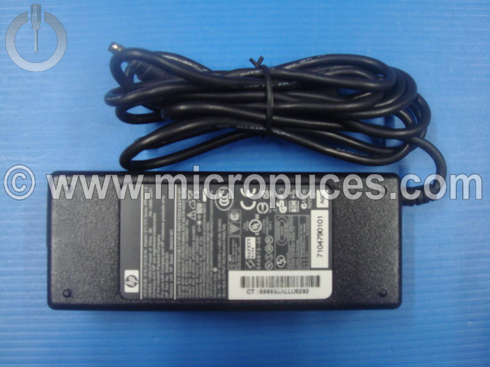 Chargeur Alimentation 19V 4.74A pour HP DV9000