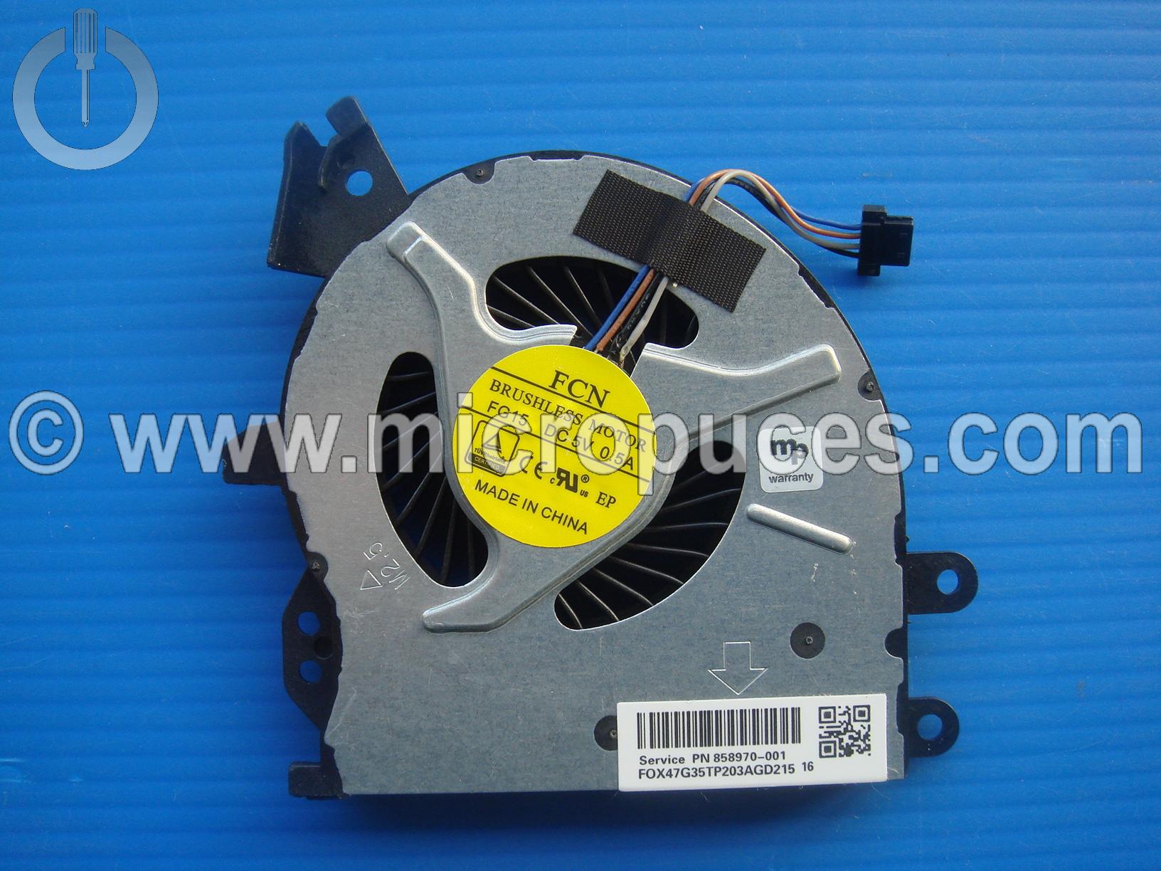 Ventilateur NEUF pour HP Probook 470 G4