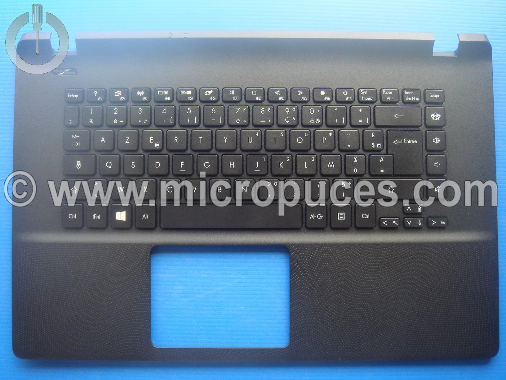 Clavier + plasturgie de base pour PACKARD BELL Easynote TF71BM