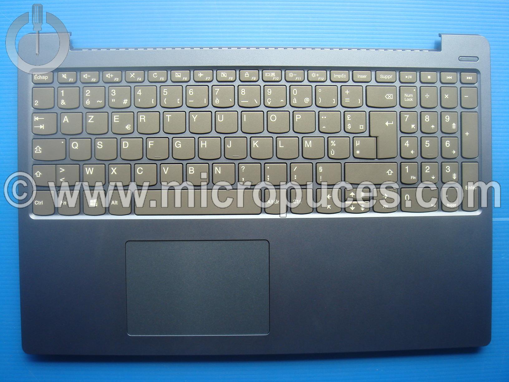 Clavier + plasturgie de dessus  pour LENOVO Ideapad 330S-15 bleu