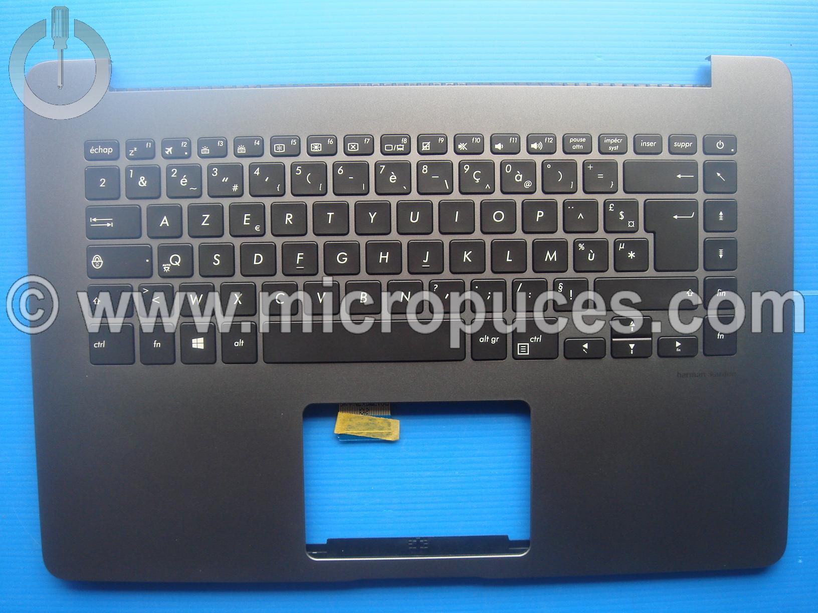 clavier + plasturgie de dessus pour Asus UX530 gris