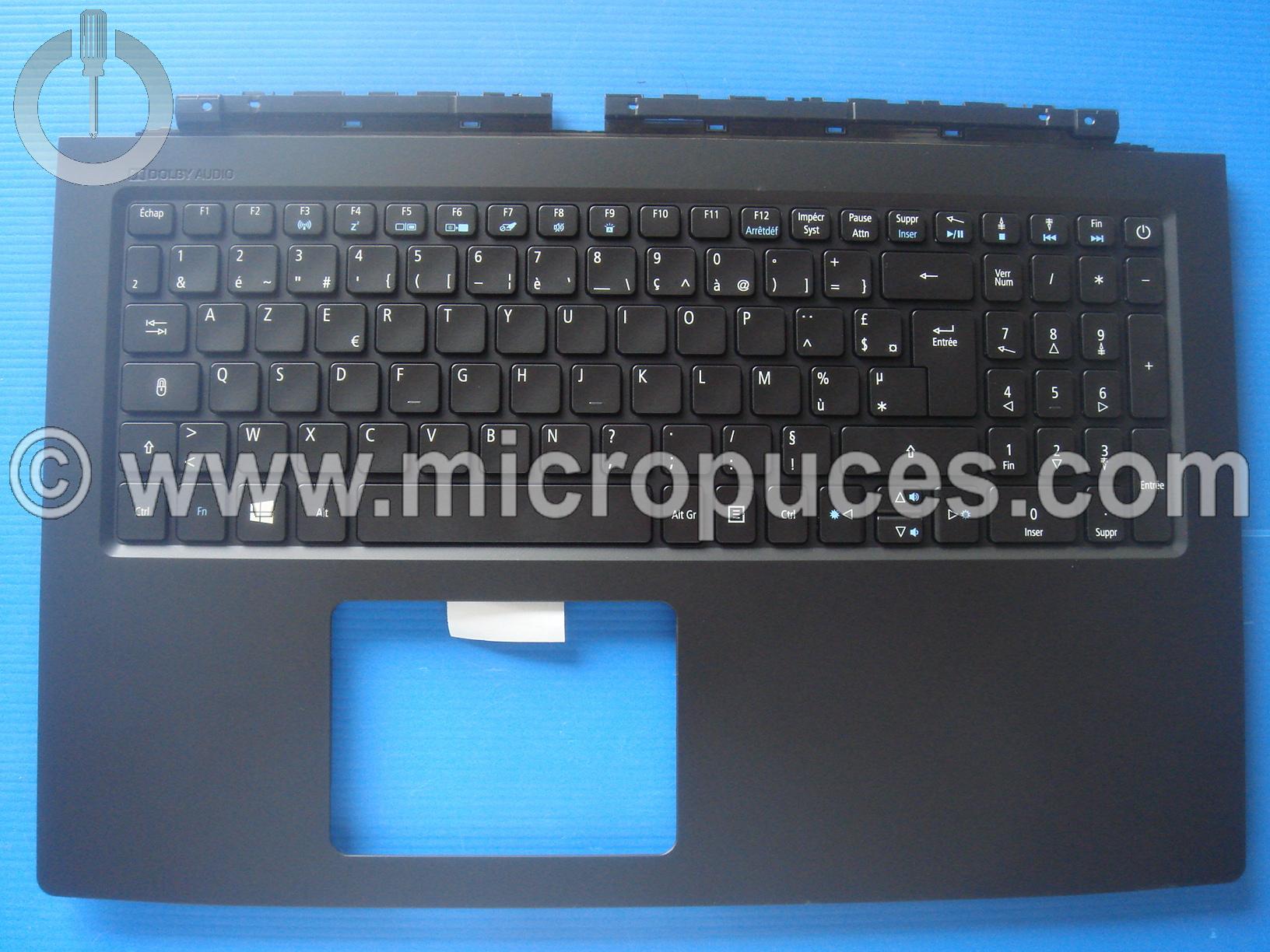 Plasturgie du dessus + clavier pour Acer VN7-592G