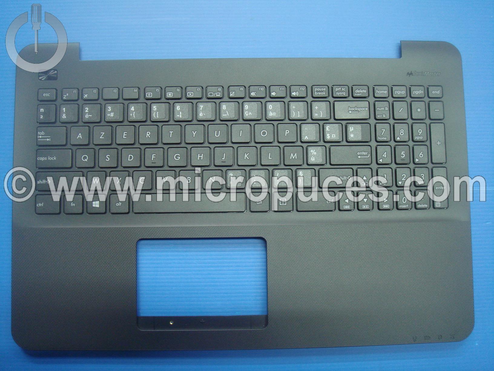 Clavier + plasturgie noir pour ASUS F555L X555L ( Vinyle )
