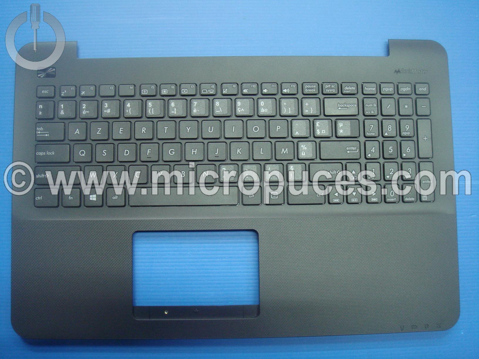 Clavier + top cover noir pour ASUS F555L X555L ( Vinyle )