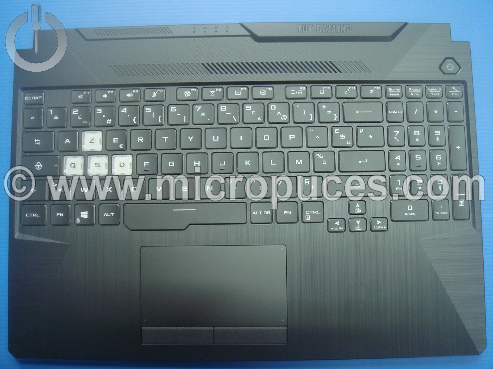 Clavier + plasturgie de dessus pour ASUS TUF 506