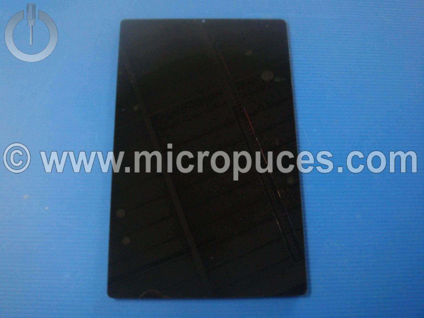 Module Ecran + vitre noire pour Lenovo Tab TB-X606