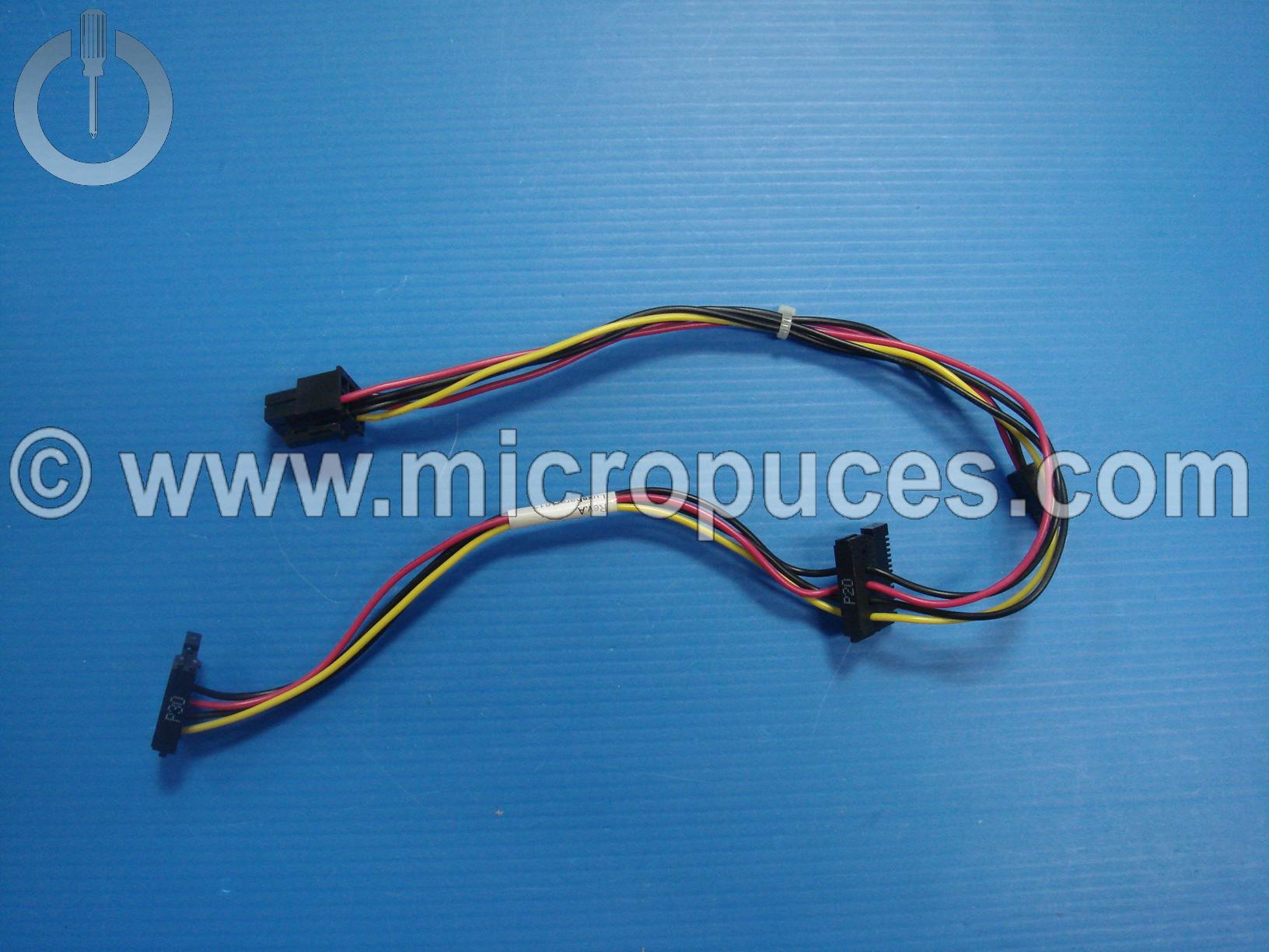 Cable d'alimentation SATA x2 pour ODD HP