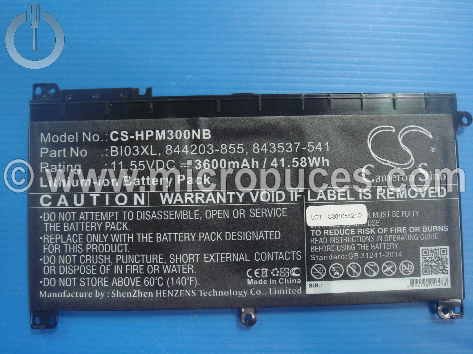 Batterie pour Probook X360 11 G1