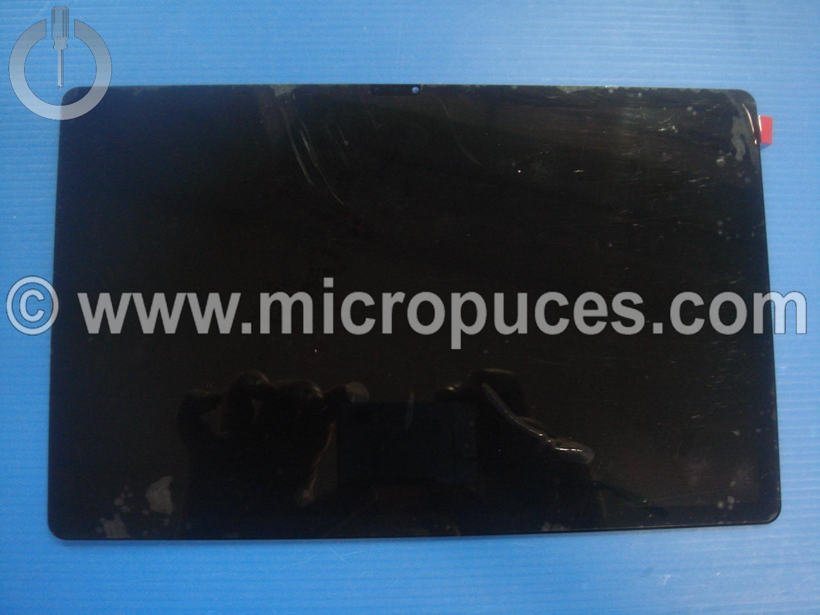 Module Ecran + vitre noire pour Lenovo Tab TB-J616
