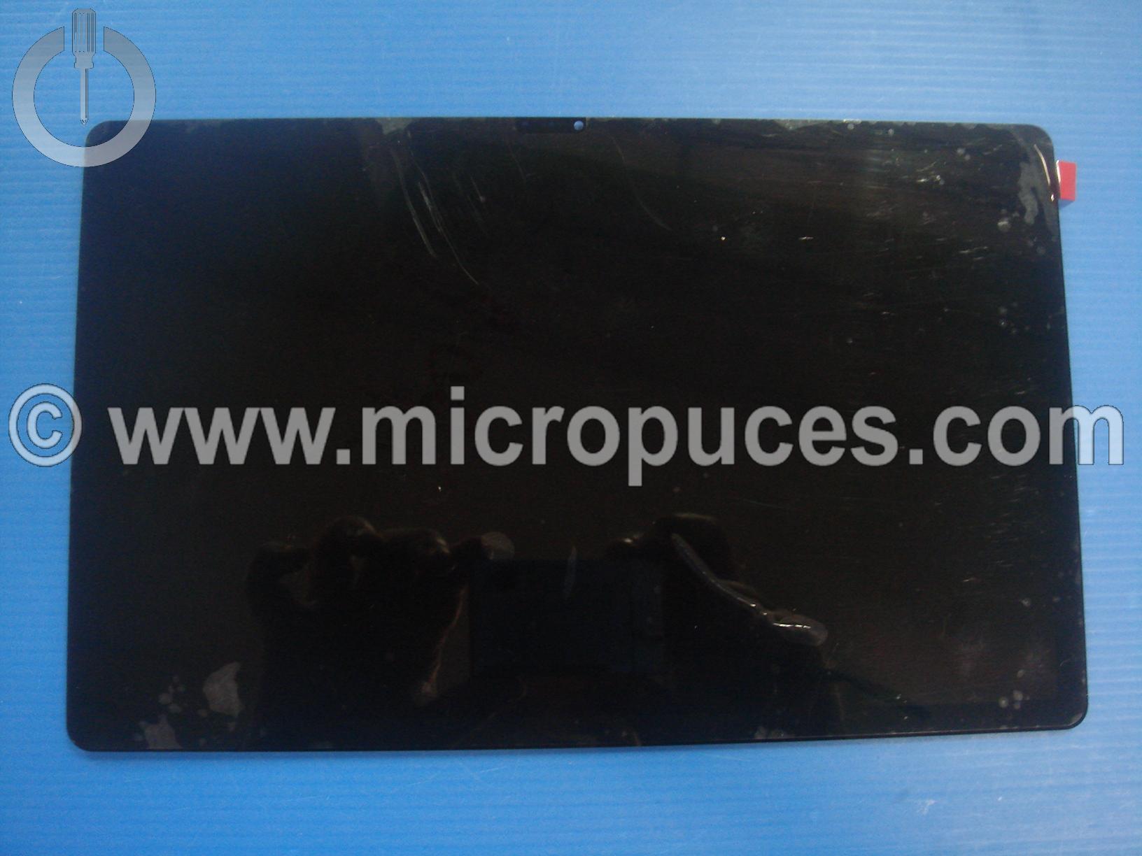 Module Ecran + vitre noire pour Lenovo Tab TB-J616