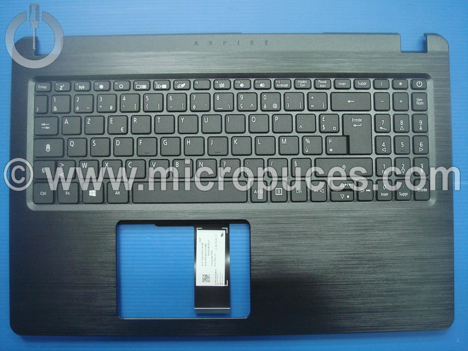 Clavier + plasturgie de dessus pour Aspire A515-52