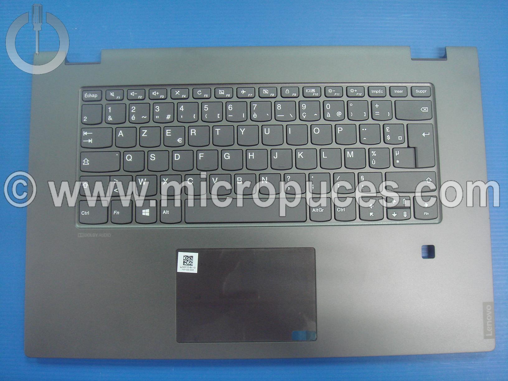 Clavier + plasturgie de dessus pour Lenovo Ideapad C340-15