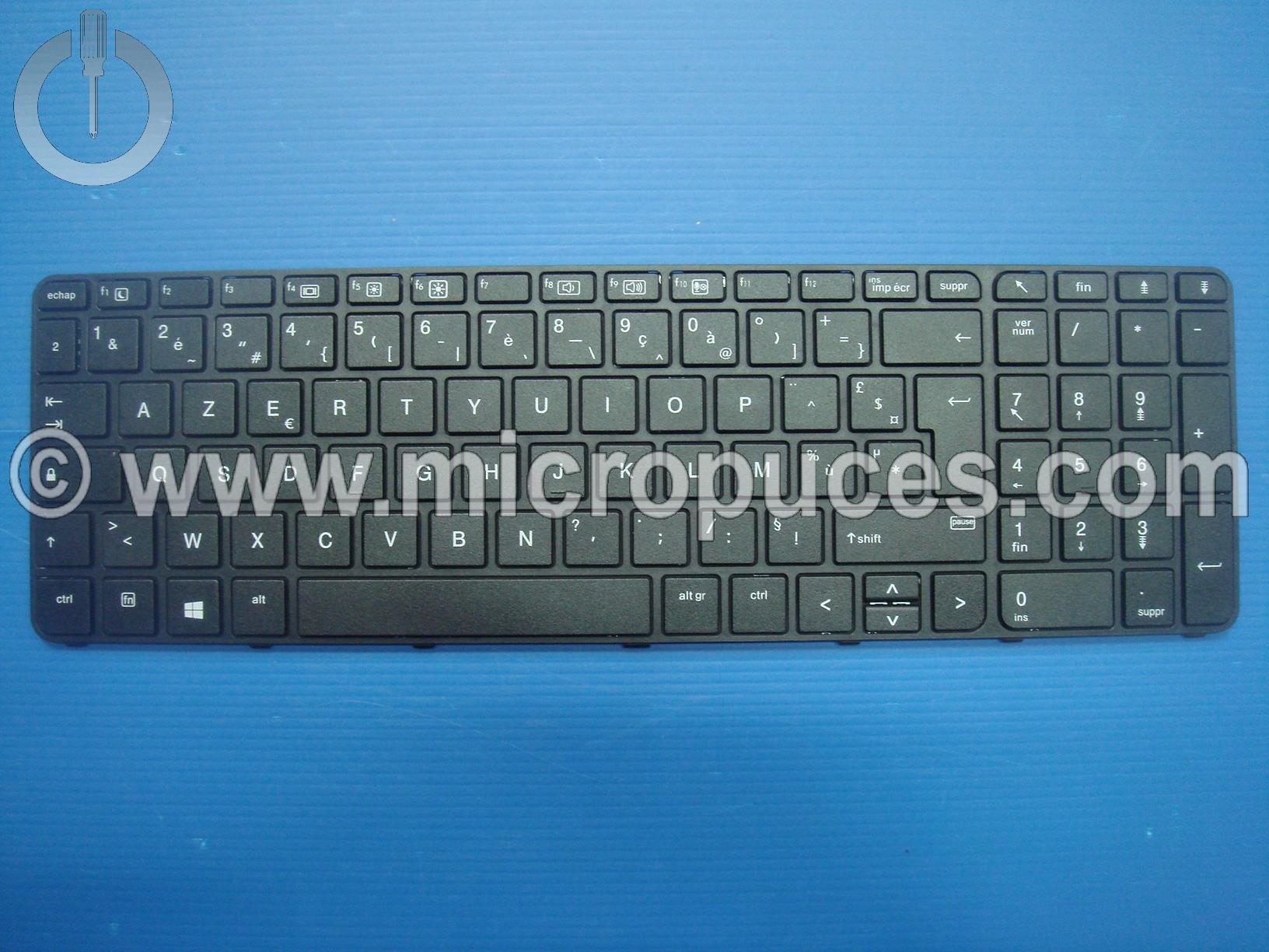 Clavier AZERTY pour HP Probook 450 G3 G4 455 G3 G4 470 G3 G4