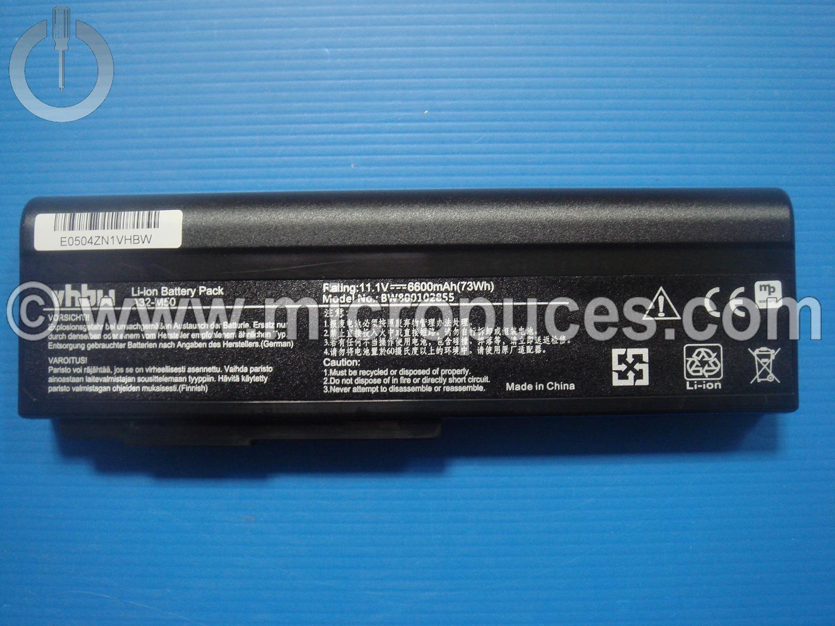 Batterie * NEUVE * de remplacement pour ASUS srie G M N