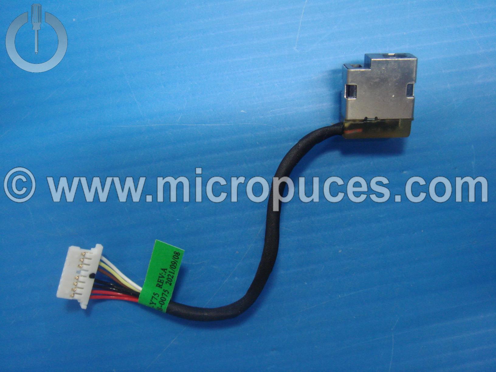 Cable d'alimentation pour Pavilion 15-EG