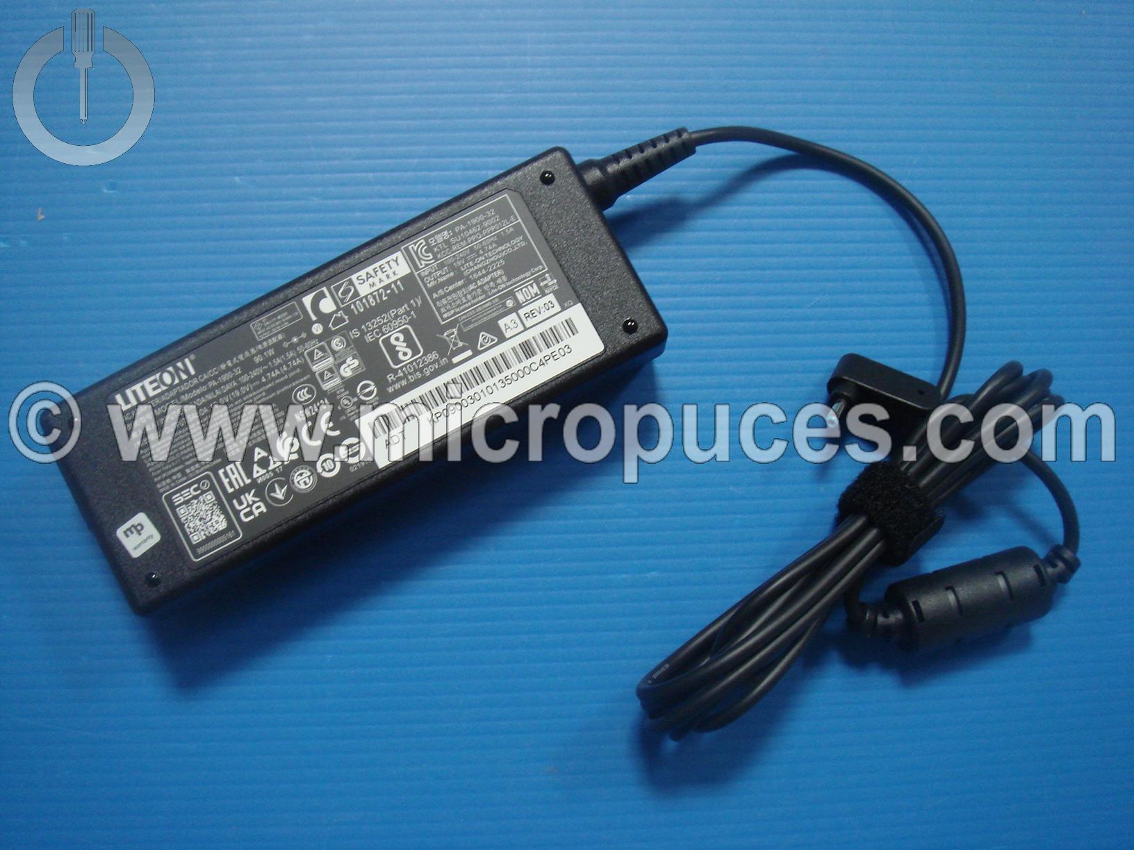 Chargeur d'origine pour Acer Aspire A715-73G