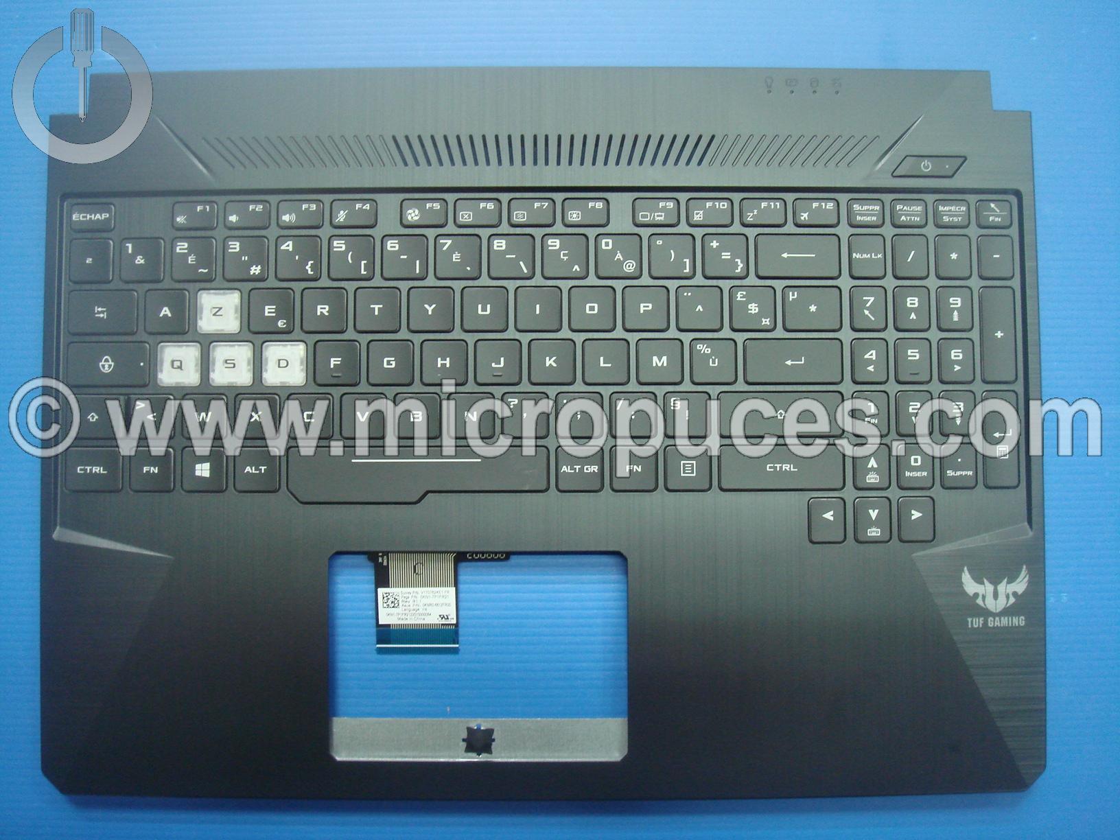 Clavier + plasturgie de dessus pour Asus FX505