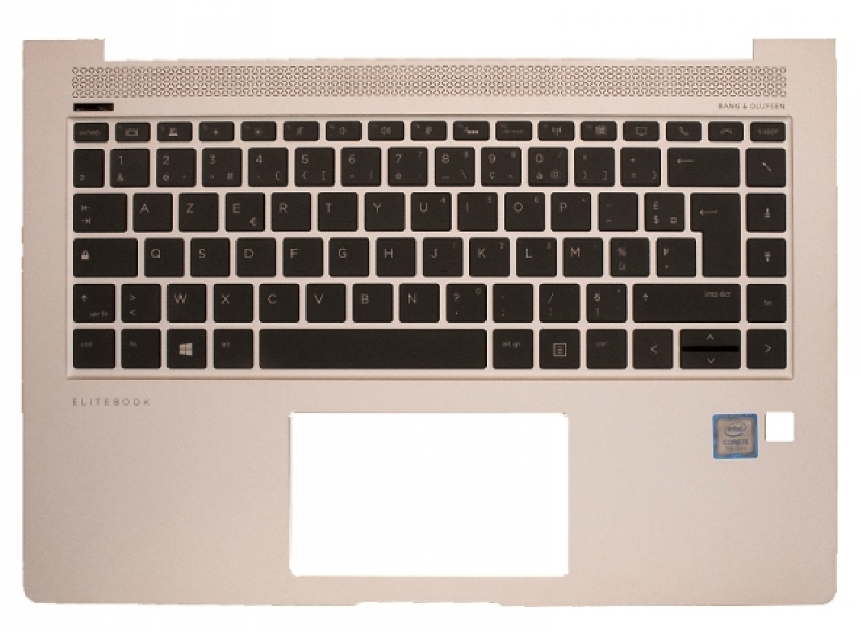 Clavier gris pour HP Elitebook 840 G4 (version rtro-claire)