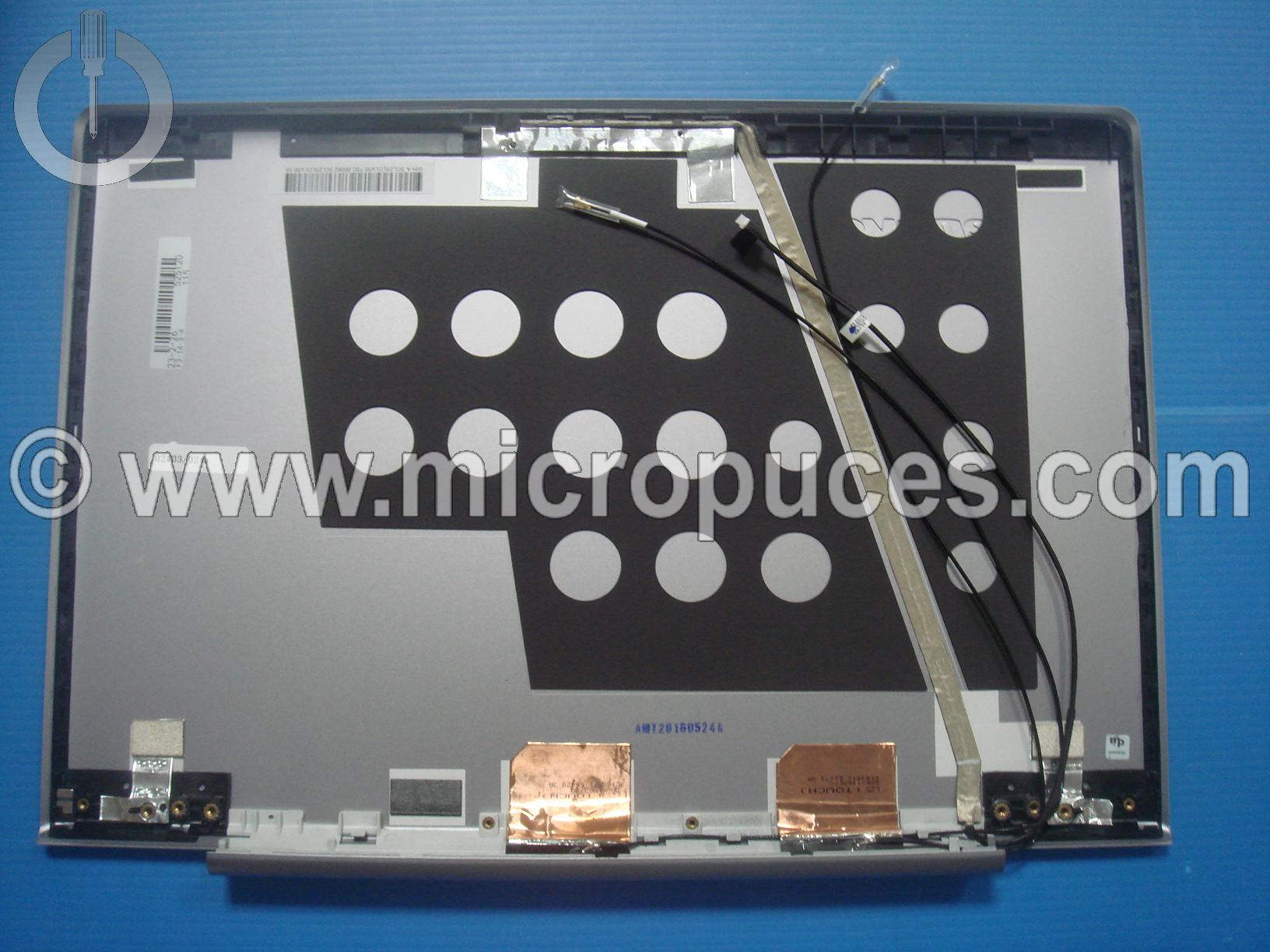 Plasturgie d'écran pour LENOVO Ideapad U330 gris