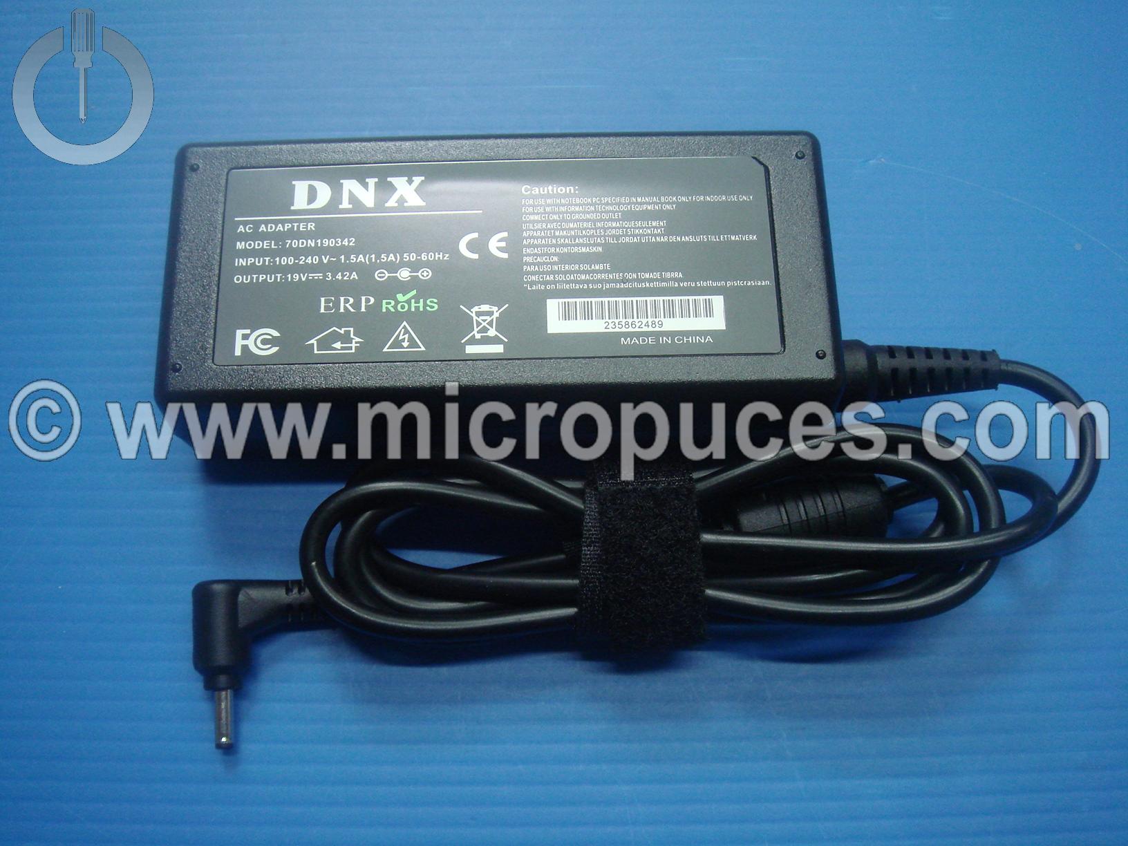 Chargeur * NEUF * Alimentation 19V 65W pour ACER Aspire P3 S7 Iconia W700