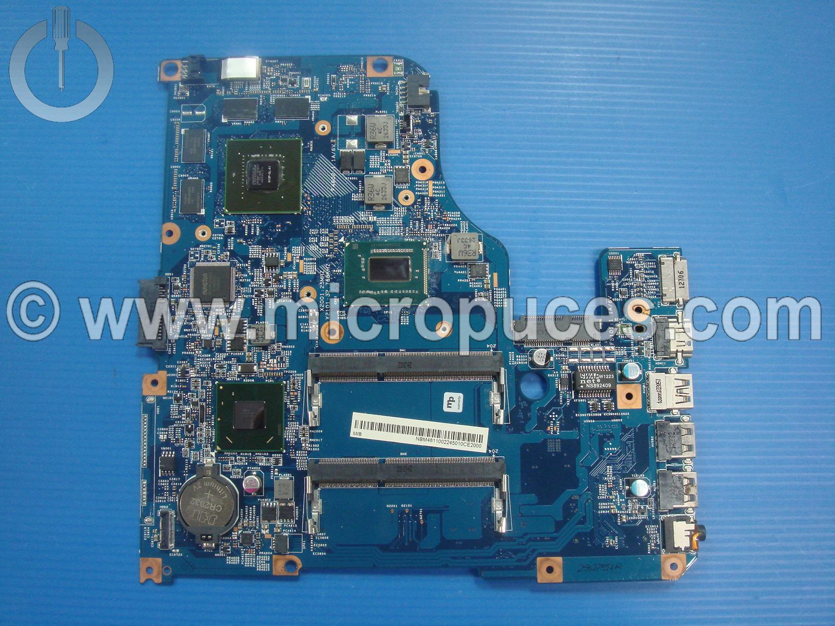 Carte mère Intel Core i5-3317U pour Acer Aspire V5-471 V5-571