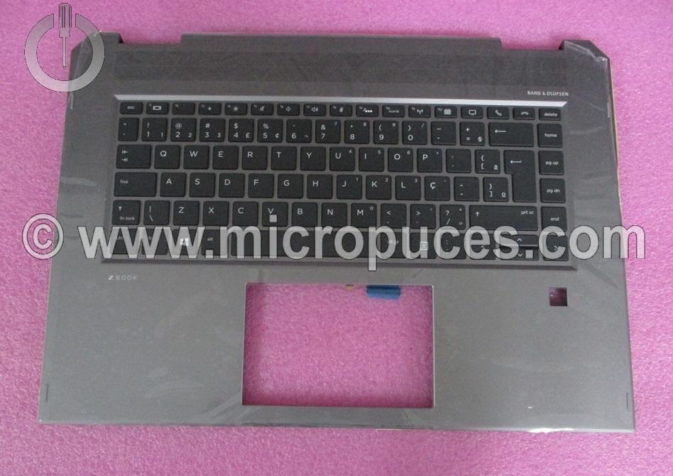 Clavier + plasturgie pour HP ZBook Studio X360 G5 ( qwerty )