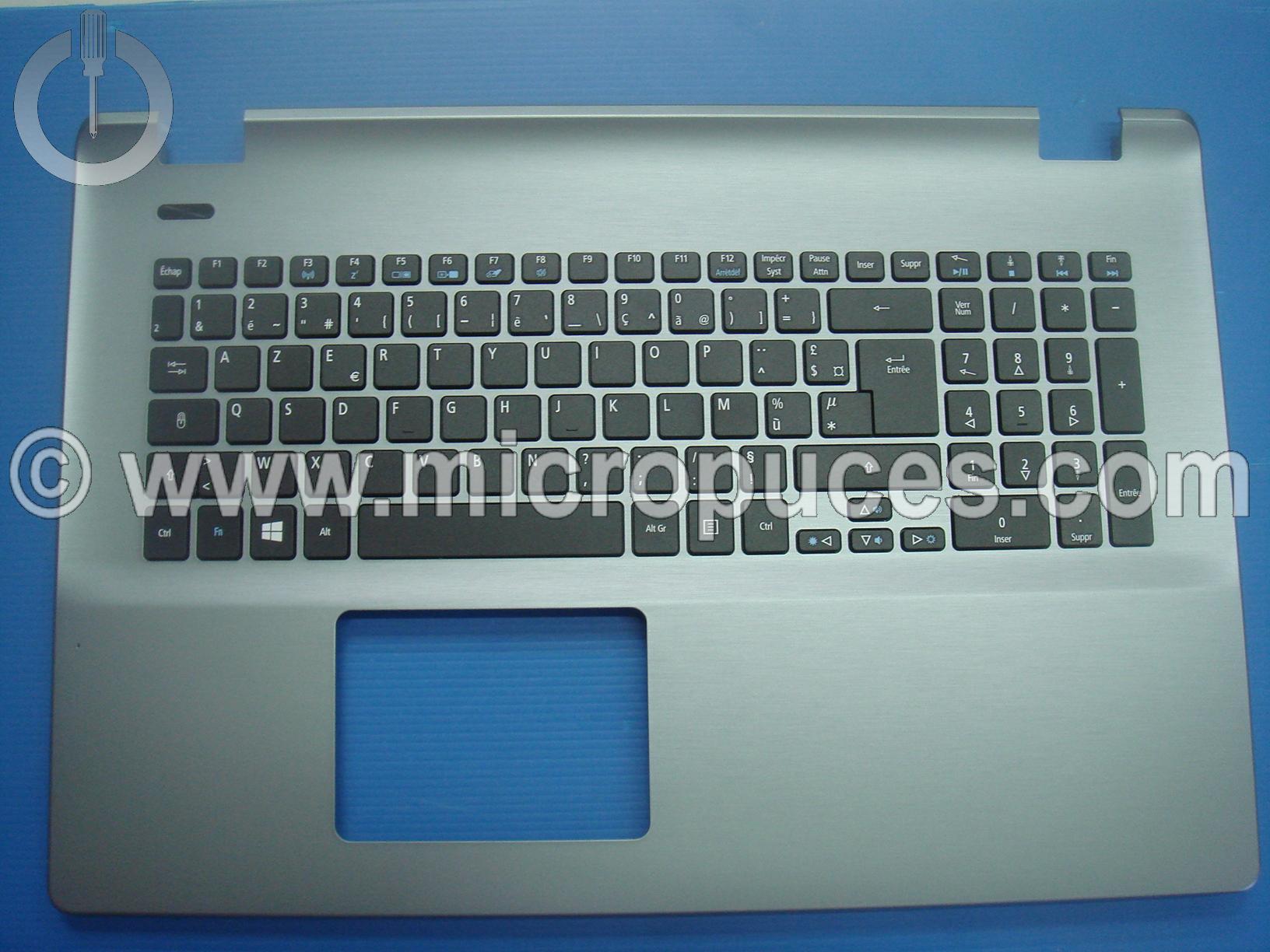 Clavier + plasturgie du dessus AZERTY pour ACER E5-771 ( Abime )