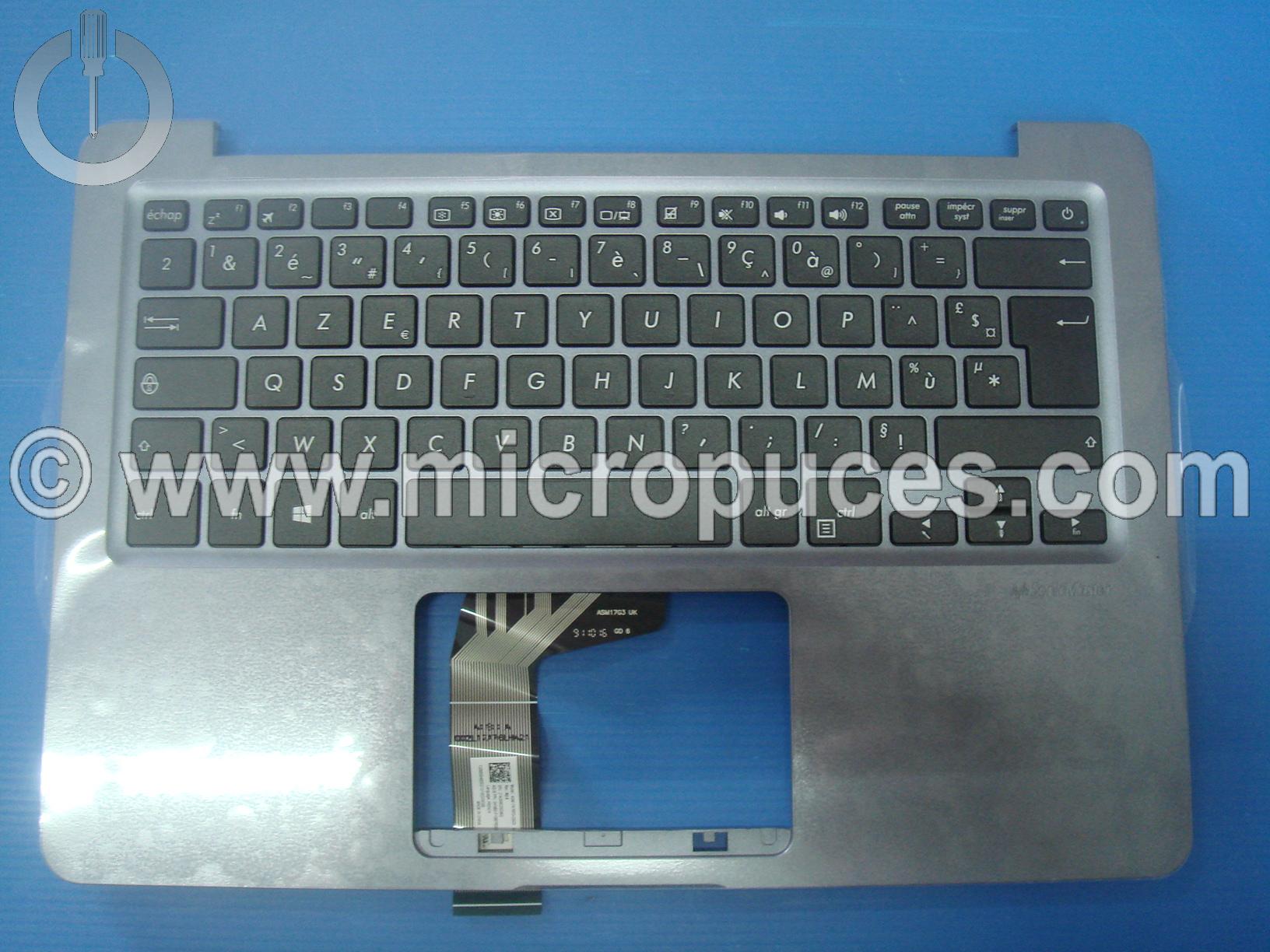 Clavier azerty + plasturgie du dessus pour ASUS S410UA X411UA