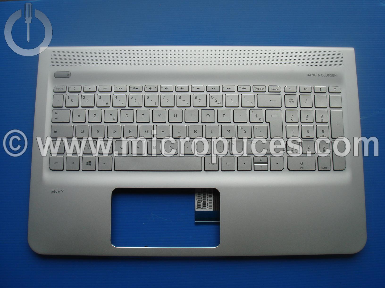 Clavier + plasturgie de dessus pour HP Eny 15-ae