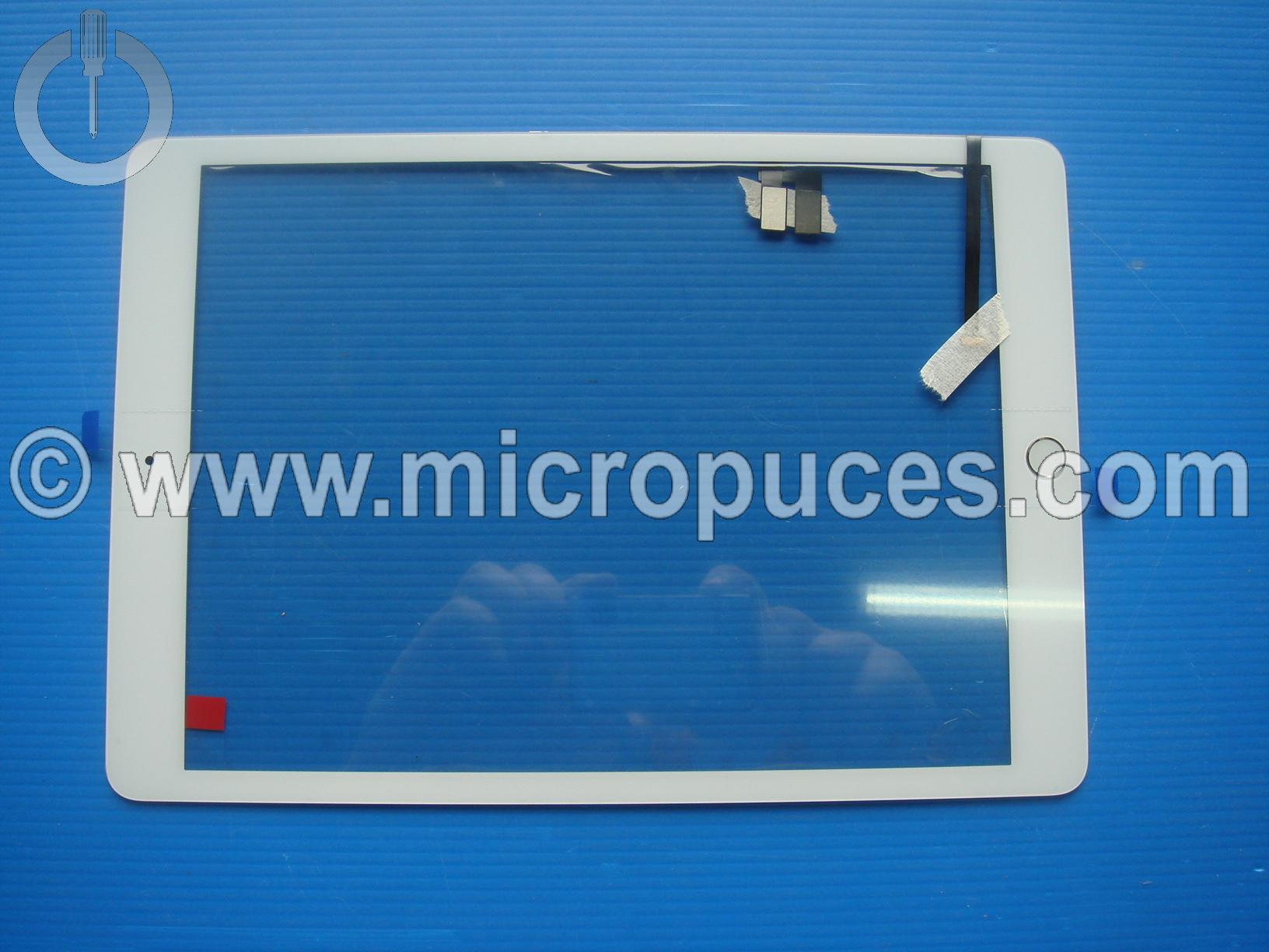 Vitre tactile blanche pour iPad 7