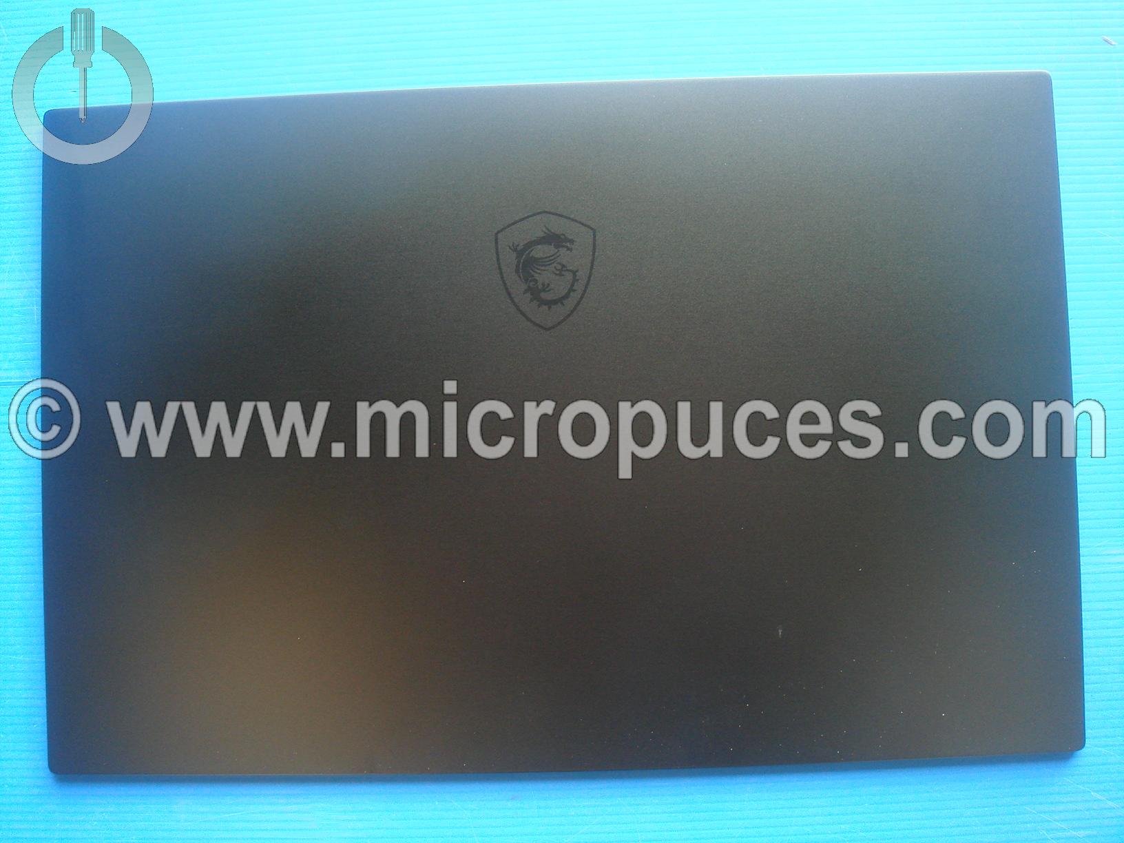 Plasturgie écran noire pour MSI GS66