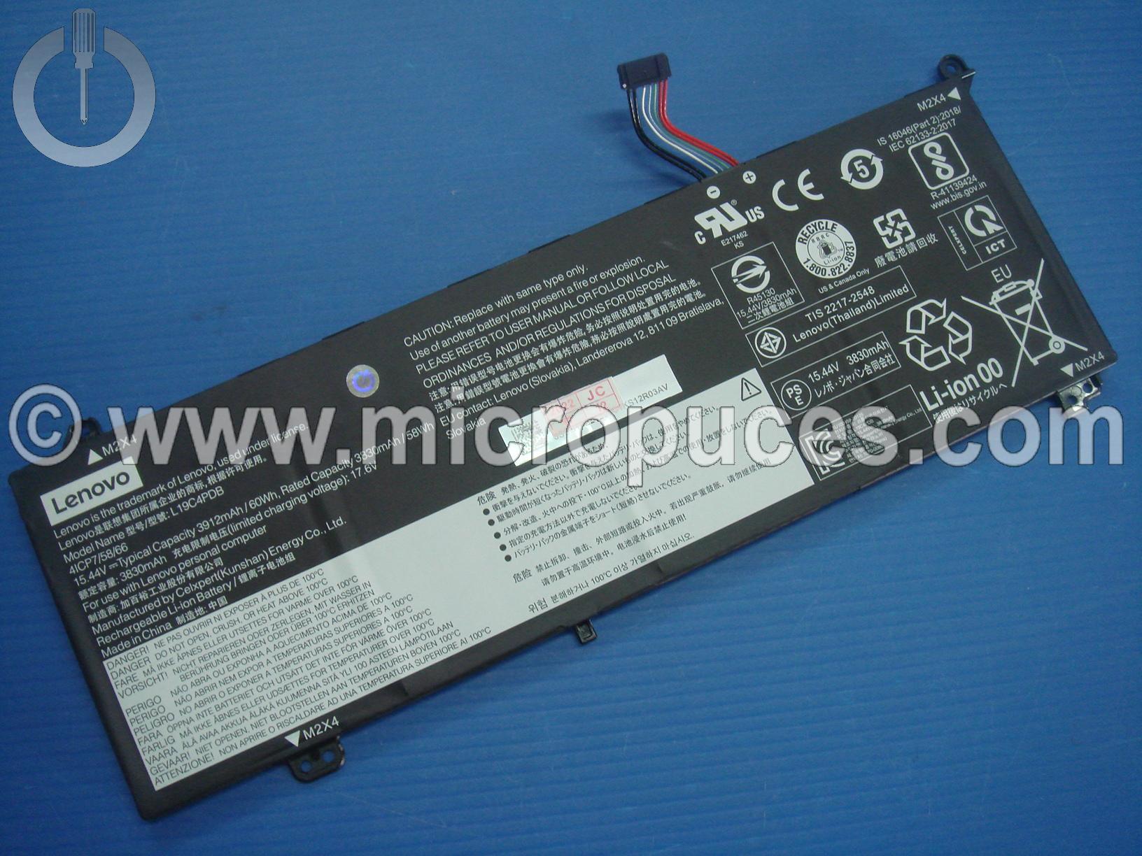 Batterie pour LENOVO ThinkBook 14s Yoga ITL